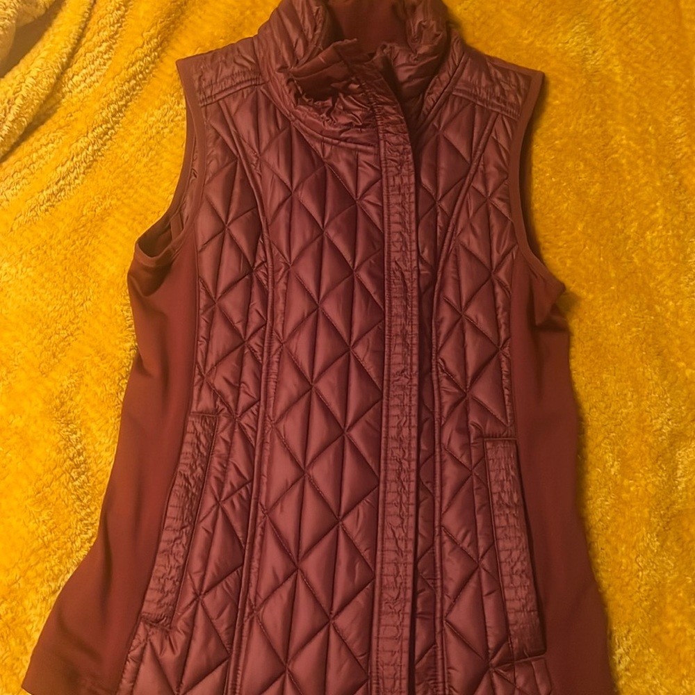 Zella Vest Cute Maroon color